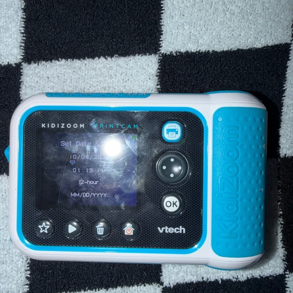 VTech Kidizoom PrintCam Kids Camera — Bright Blue